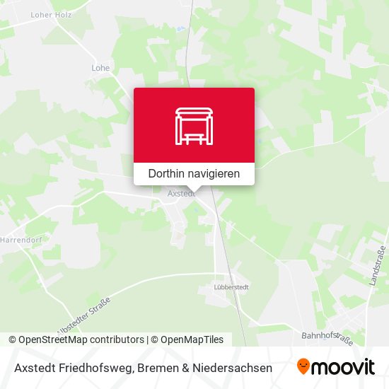 Axstedt Friedhofsweg Karte
