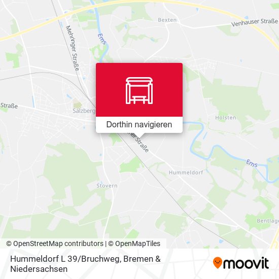 Hummeldorf L 39/Bruchweg Karte