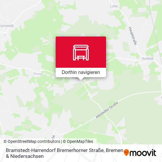 Bramstedt-Harrendorf Bremerhorner Straße Karte