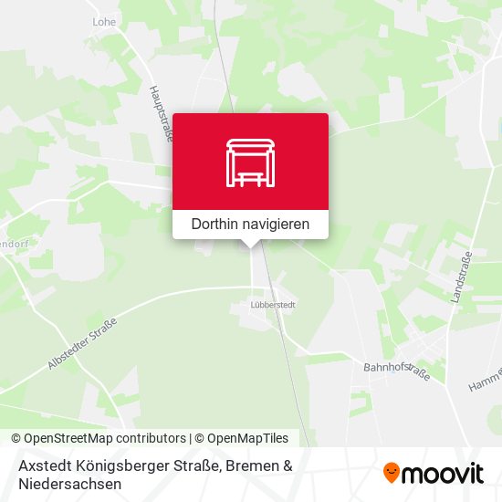 Axstedt Königsberger Straße Karte