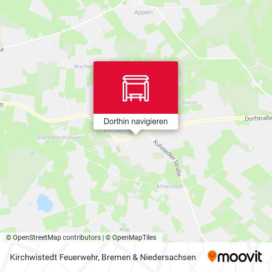 Kirchwistedt Feuerwehr Karte