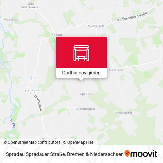 Spradau Spradauer Straße Karte