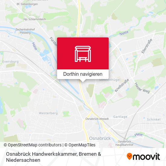 Osnabrück Handwerkskammer Karte