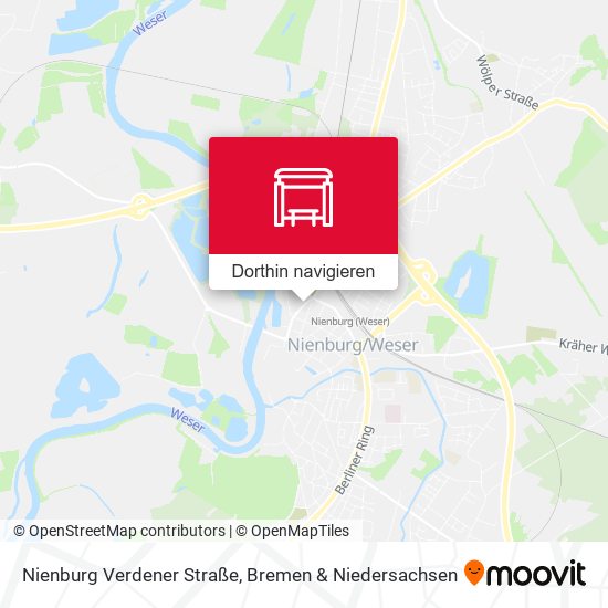 Nienburg Verdener Straße Karte
