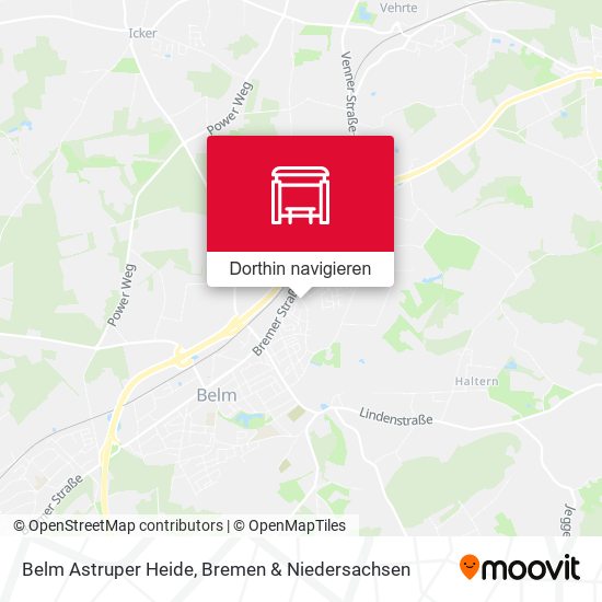 Belm Astruper Heide Karte