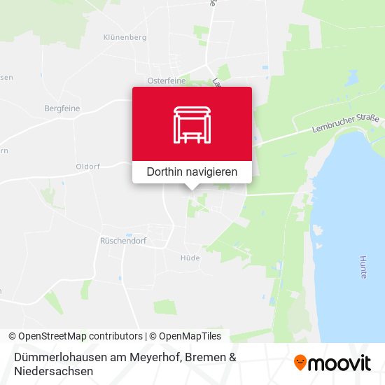 Dümmerlohausen am Meyerhof Karte