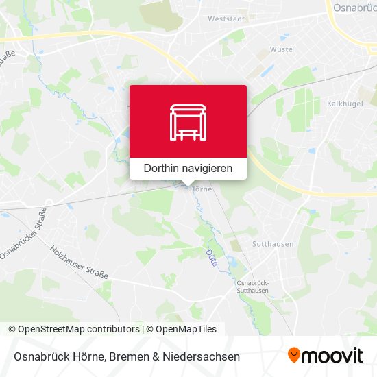 Osnabrück Hörne Karte