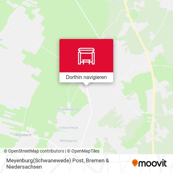 Meyenburg(Schwanewede) Post Karte