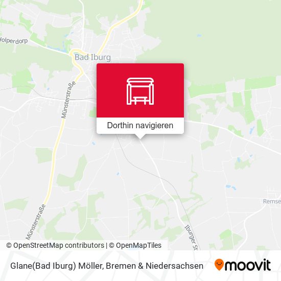 Glane(Bad Iburg) Möller Karte