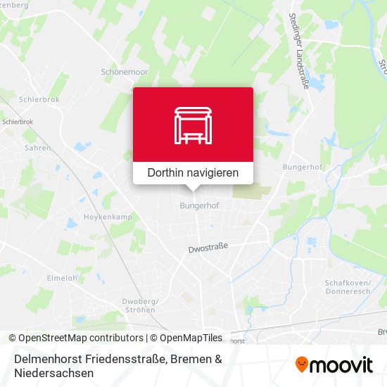 Delmenhorst Friedensstraße Karte