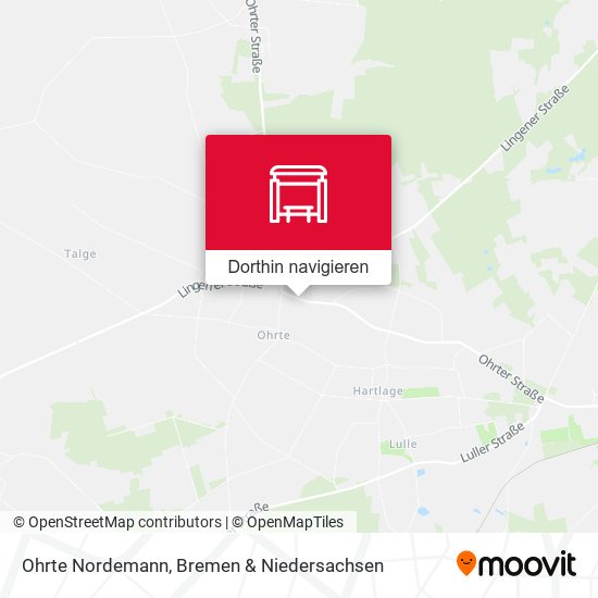 Ohrte Nordemann Karte