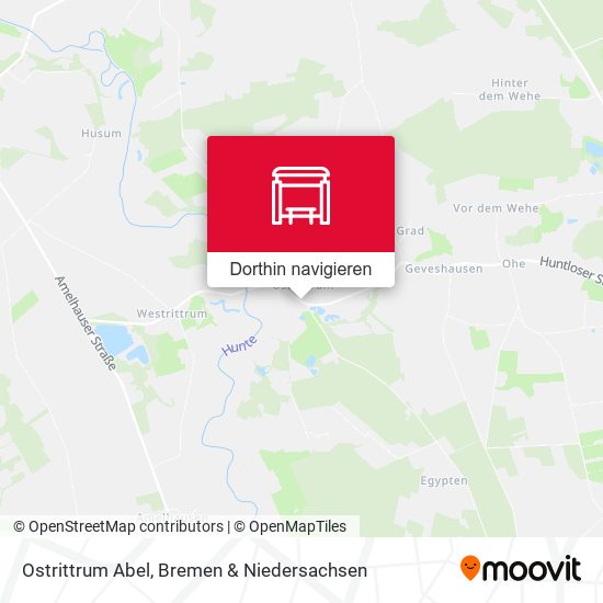 Ostrittrum Abel Karte