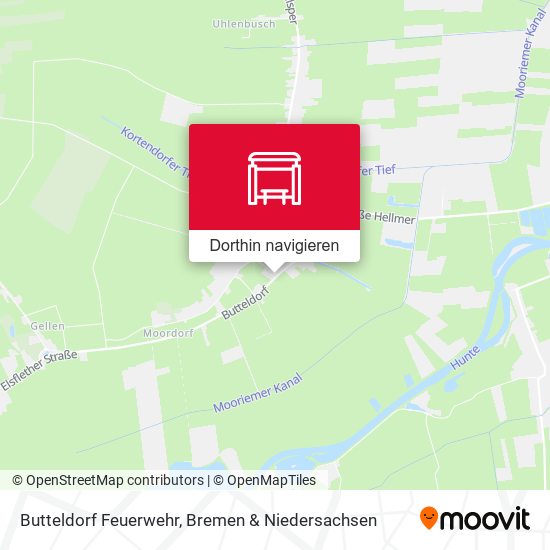 Butteldorf Feuerwehr Karte