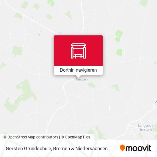 Gersten Grundschule Karte