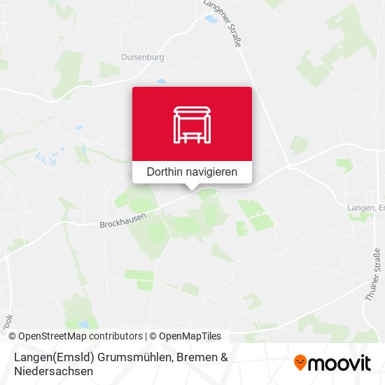Langen(Emsld) Grumsmühlen Karte