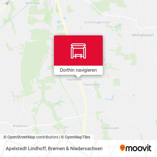 Apelstedt Lindhoff Karte