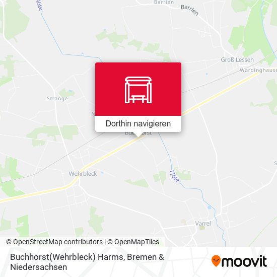 Buchhorst(Wehrbleck) Harms Karte