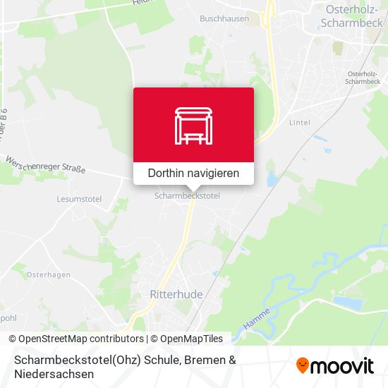 Scharmbeckstotel(Ohz) Schule Karte