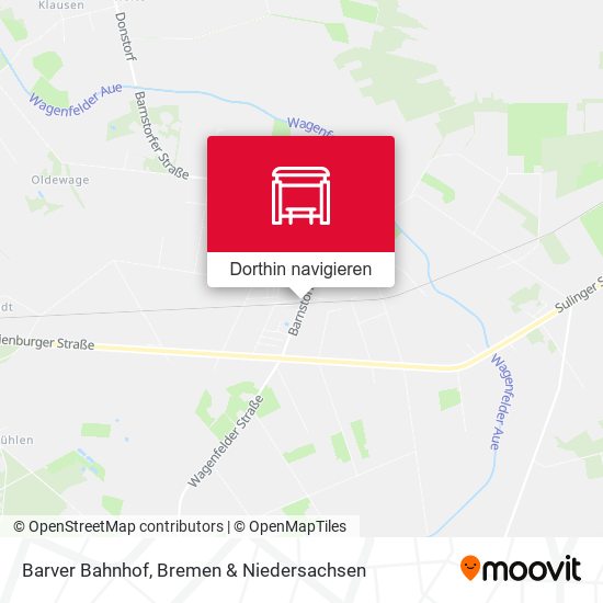 Barver Bahnhof Karte