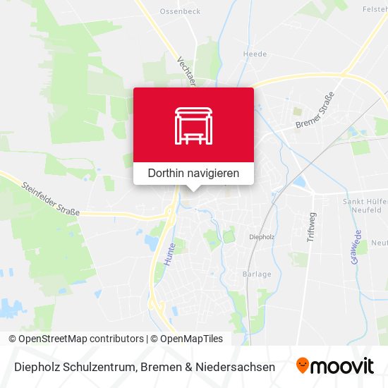 Diepholz Schulzentrum Karte