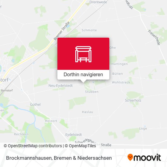 Brockmannshausen Karte