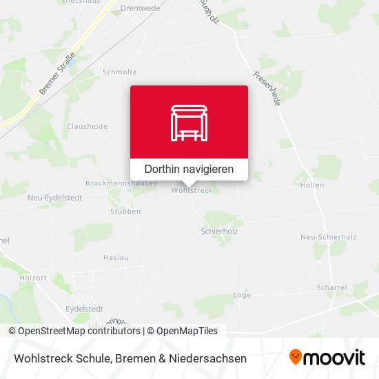 Wohlstreck Schule Karte