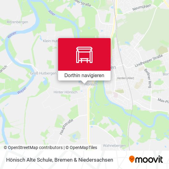 Hönisch Alte Schule Karte