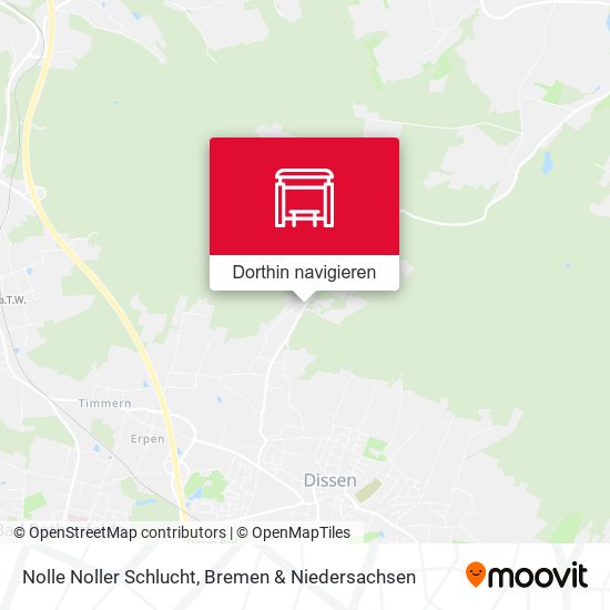 Nolle Noller Schlucht Karte