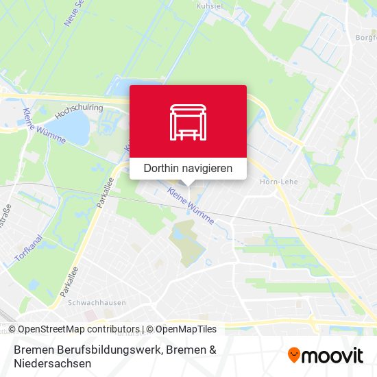 Bremen Berufsbildungswerk Karte