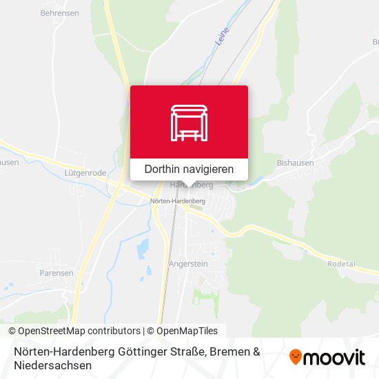 Nörten-Hardenberg Göttinger Straße Karte