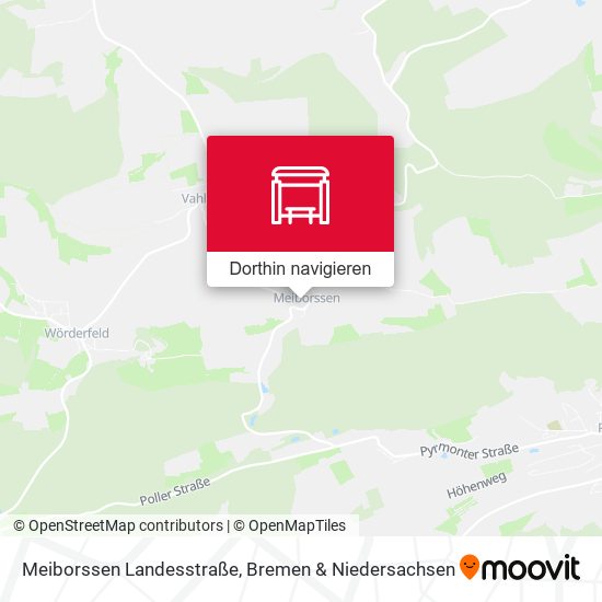 Meiborssen Landesstraße Karte