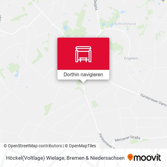 Höckel(Voltlage) Wielage Karte