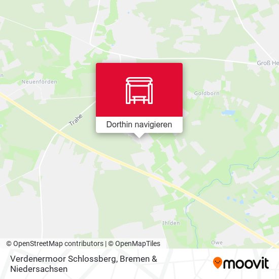 Verdenermoor Schlossberg Karte