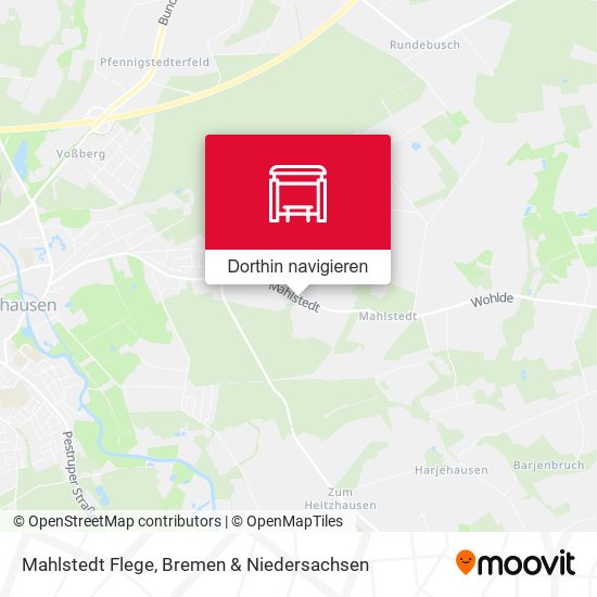 Mahlstedt Flege Karte