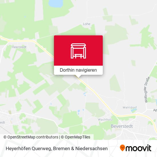Heyerhöfen Querweg Karte