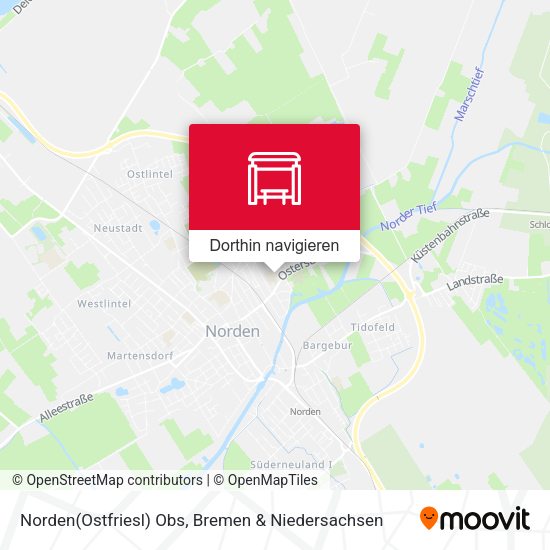 Norden(Ostfriesl) Obs Karte