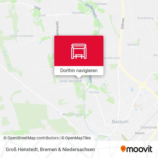 Groß Henstedt Karte