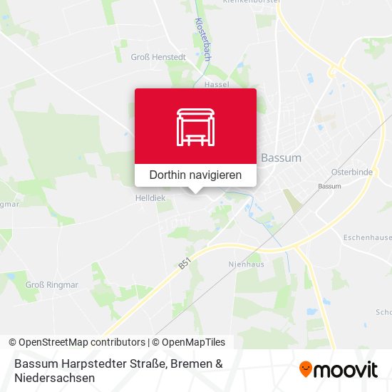 Bassum Harpstedter Straße Karte