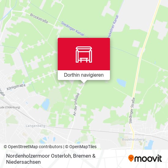 Nordenholzermoor Osterloh Karte
