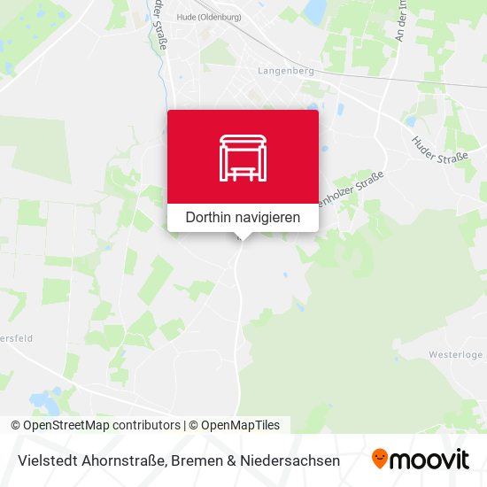 Vielstedt Ahornstraße Karte