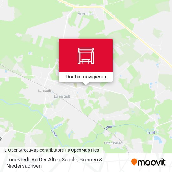 Lunestedt An Der Alten Schule Karte