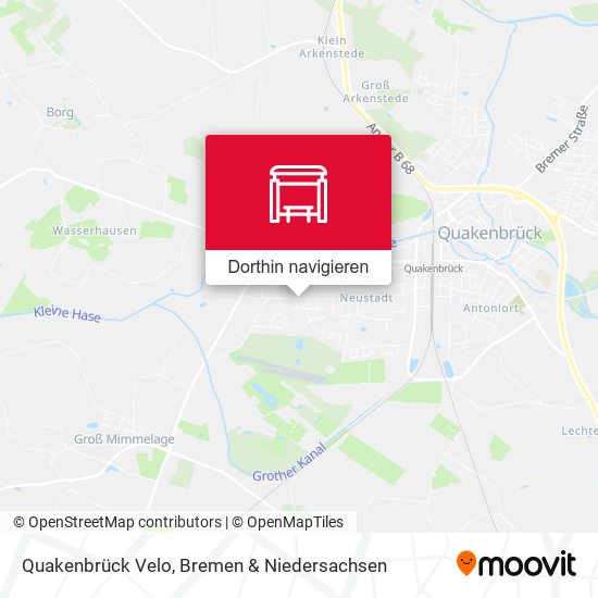 Quakenbrück Velo Karte