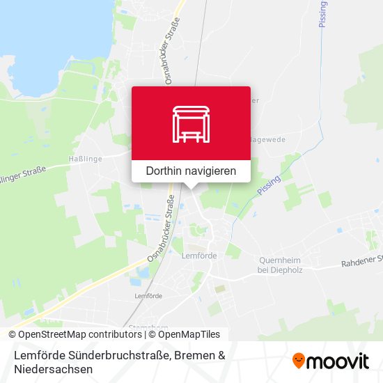 Lemförde Sünderbruchstraße Karte