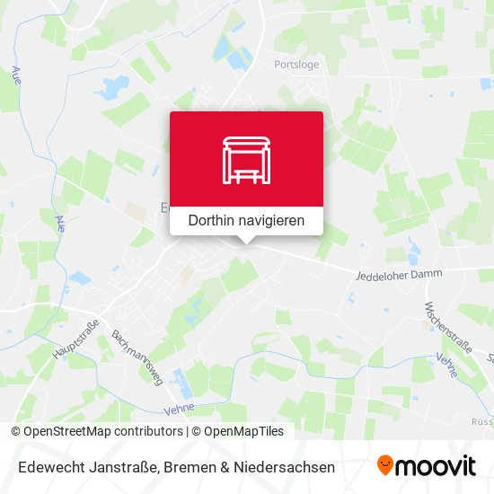 Edewecht Janstraße Karte