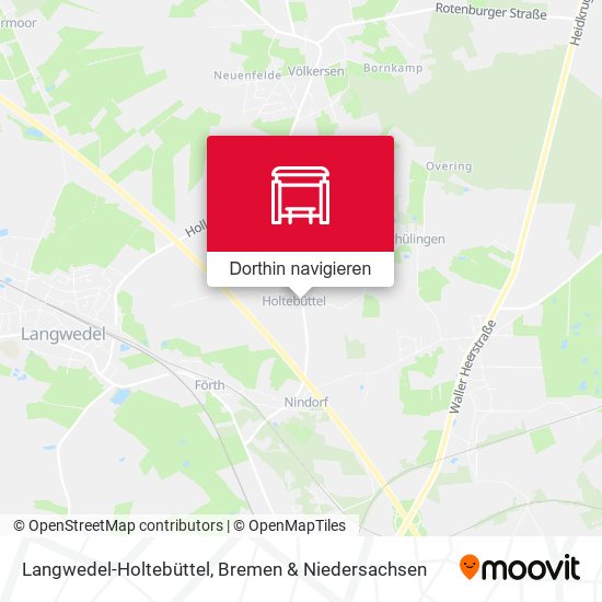 Langwedel-Holtebüttel Karte