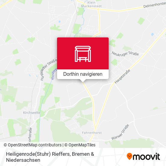 Heiligenrode(Stuhr) Rieffers Karte