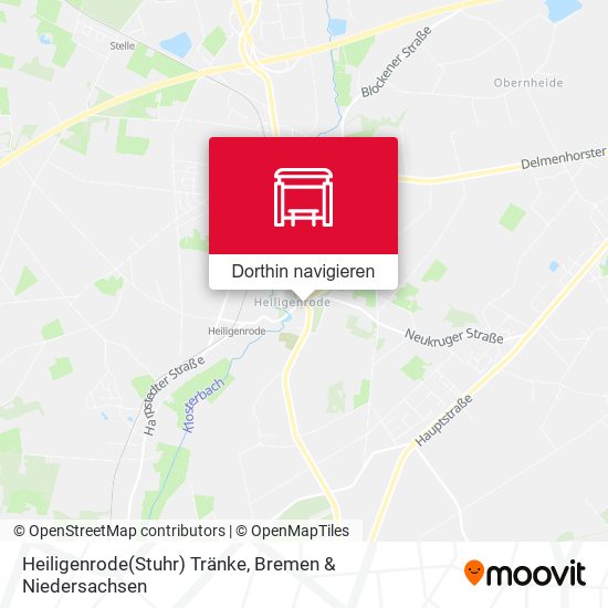 Heiligenrode(Stuhr) Tränke Karte