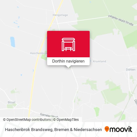 Haschenbrok Brandsweg Karte