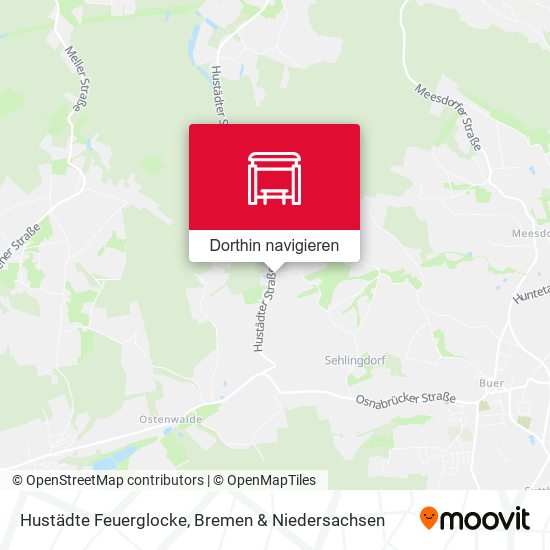 Hustädte Feuerglocke Karte