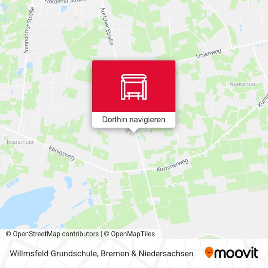 Willmsfeld Grundschule Karte